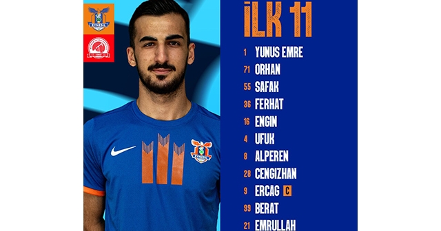 EYNESİL BELEDİYESPOR'UN İLK 11'İ AÇIKLANDI