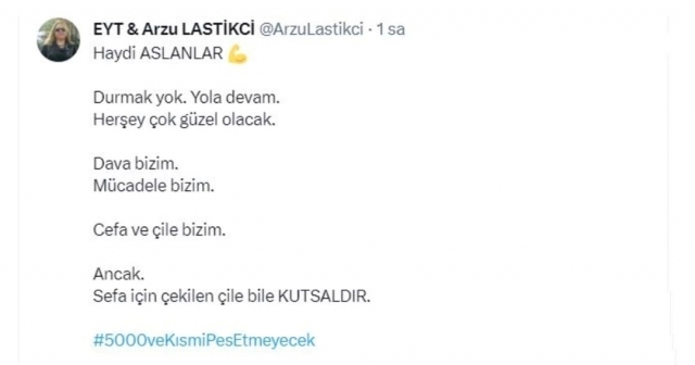 EYT'LİLER YENİ BİR KAMPANYA İLE GÜNDEMDE