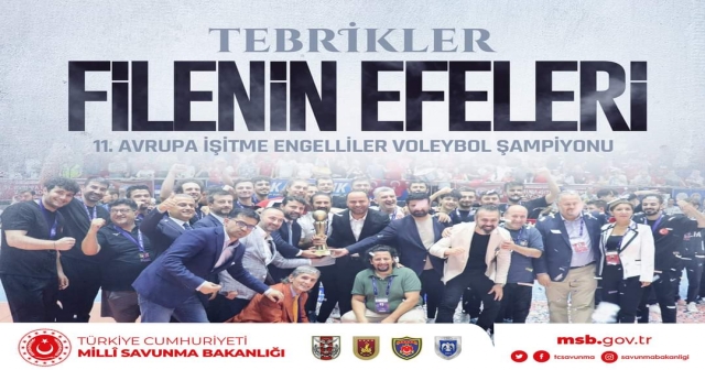 FİLENİN EFELERİ BAŞARILARI İLE GURURLANDIRDI