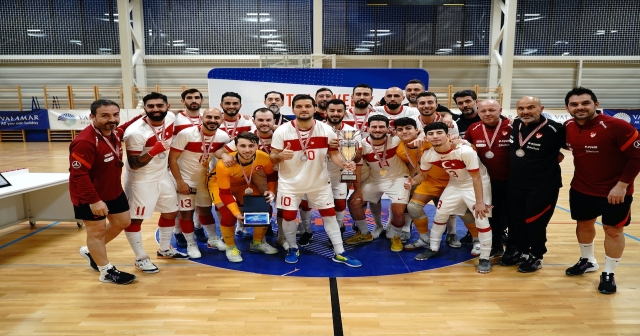 FUTSAL A MİLLİ TAKIMI İKİNCİ OLDU