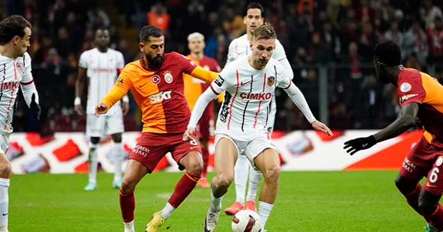 Galatasaray ilk yarıda mağlup