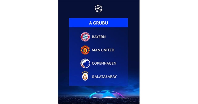 GALATASARAY’IN GRUPLARI BELLİ OLDU