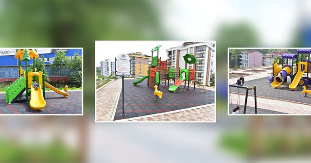 GİRESUN'DA YEŞİL ALAN VE PARKLAR HIZLA ARTIYOR
