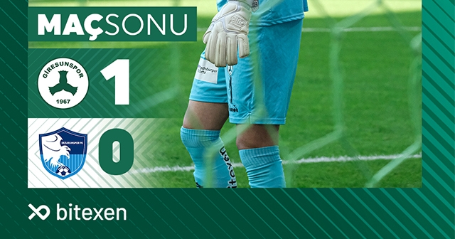 GİRESUNSPOR DÜŞME HATTINDAN KAÇIYOR