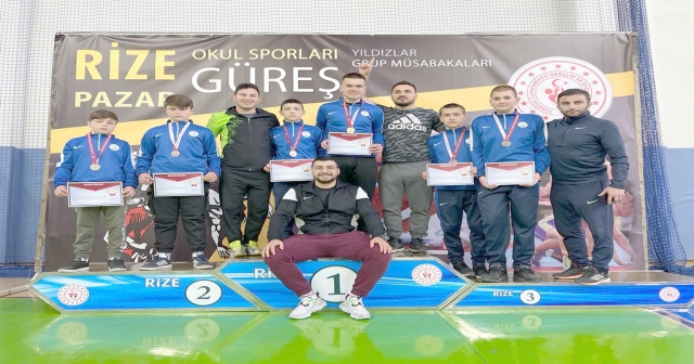 GÜREŞİN YILDIZLARINDAN 6 MADALYA