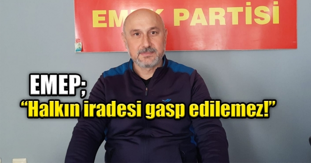 Halkın iradesi iade edilmeli