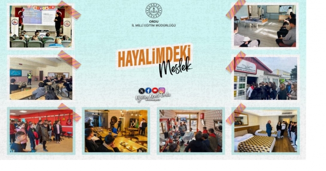 "Hayalimdeki Meslek" Projesi ile Öğrenciler Hayallerine Yön Veriyor