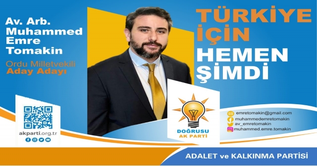 “HiZMET iÇiN ADAYIM”