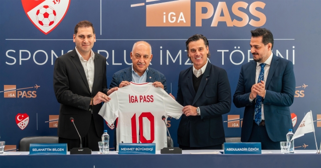 İGA PASS, A MİLLÎ KADIN VE ERKEK FUTBOL TAKIMLARININ RESMÎ SPONSORU OLDU