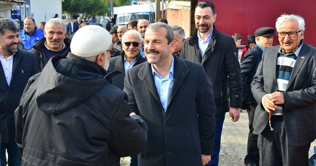 İSA DEMİRCİ, VATANDAŞLARLA BULUŞTU