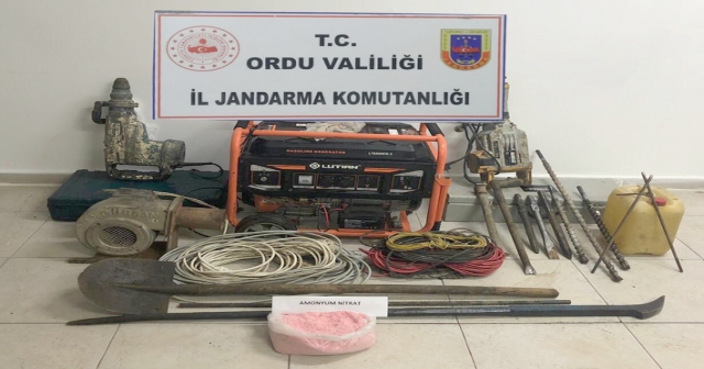 KAÇAK KAZI OPERASYONU