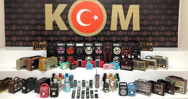 KAÇAK TELEFONLAR YAKALANDI