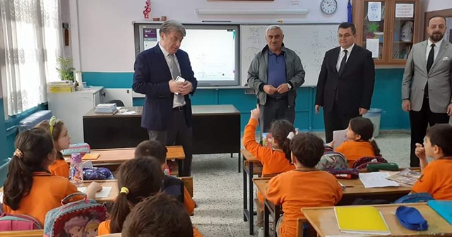 KAYMAKAMDAN OKUL ZİYARETİ