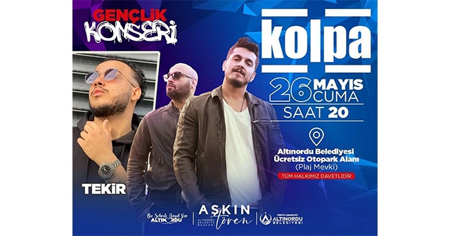 KOLPA VE TEKİR YARIN ORDU'DA