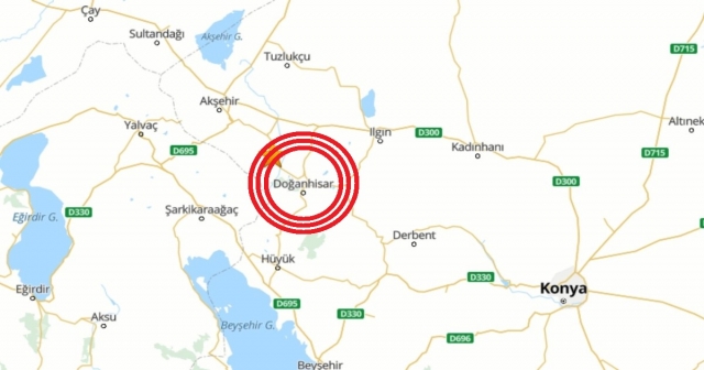 Konya 3.5 Büyüklüğündeki Depremle Sallandı