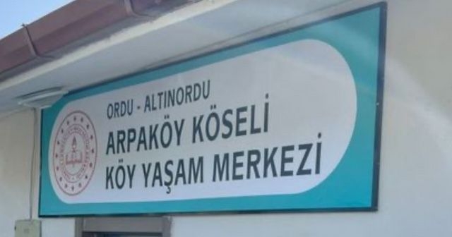 KÖY YAŞAM MERKEZLERİ KÖYLERİN KALBİ OLUYOR