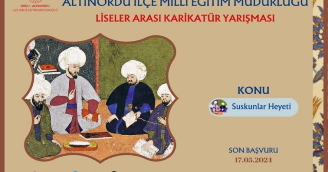 LİSELER ARASI KARİKATÜR YARIŞMASI DÜZENLENİYOR