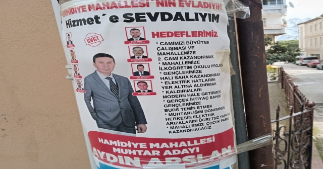 "MAHALLE SAKİNLERİMİN ELEKTRİK ARIZALARINI ÜCRETSİZ GİDERECEĞİM"