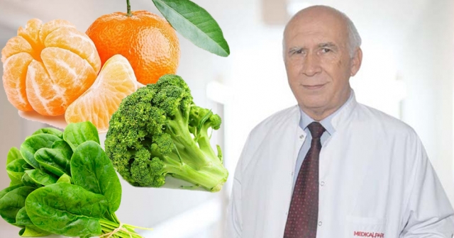 “MANDALİNA, BROKOLİ, ISPANAK İLE ÇOCUKLARINIZI GRİPTEN KORUYUN”