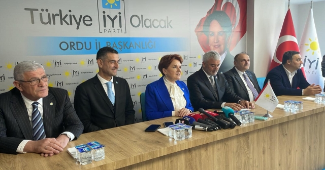 MERAL AKŞENER ORDU'DA