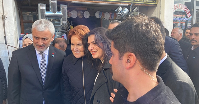 MERAL AKŞENER'DEN ORDU'DA ESNAF ZİYARETİ