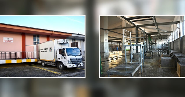 MODERN BELEDİYE MEZBAHANESİ HİZMET VERMEYE DEVAM EDİYOR