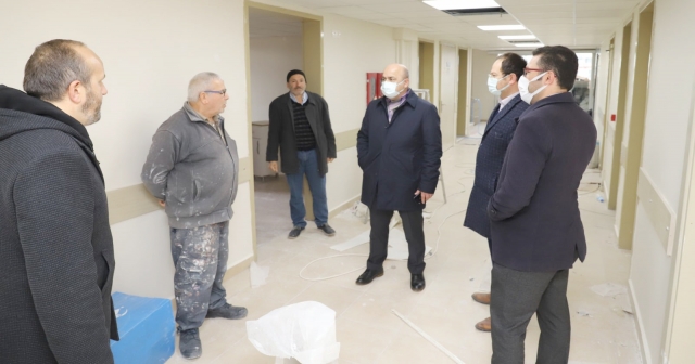 MÜDÜR KASAPOĞLU İNCELEMELERDE BULUNDU