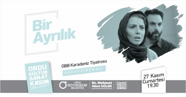 ÖDÜLLÜ FİLM “BİR AYRILIK” SİZLERİ BEKLİYOR