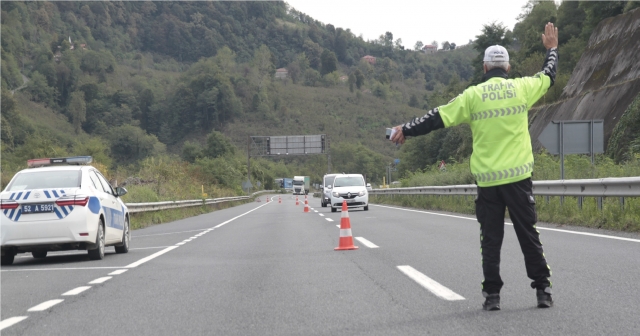Ordu’da 2 Haftada 32.411 Araç Kontrol Edildi
