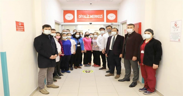 ORDU DEVLET HASTANESİ DİYALİZ MERKEZİ ZİYARET EDİLDİ