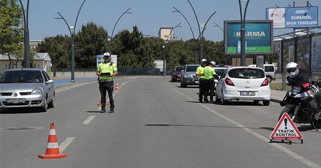 ORDU'DA 32 ARAÇ TRAFİKTEN MEN EDİLDİ