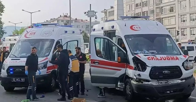 ORDU'DA AMBULANS KAZASI