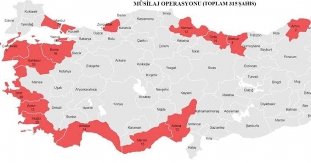 ORDU'DA DA MÜSİLAJ OPERASYONU!