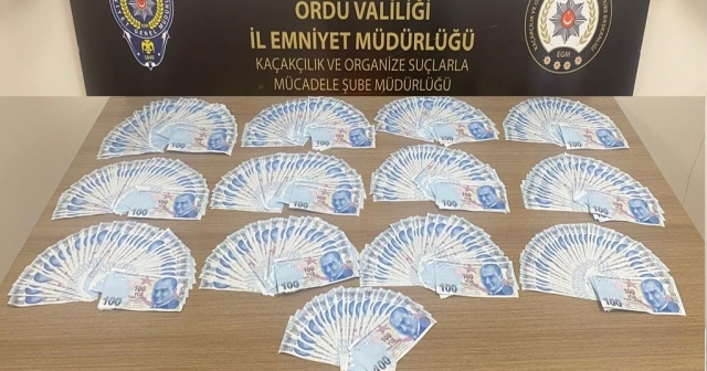 Ordu'da Evinin Çatısında Sahte Para Ele Geçirilen Kişi Tutuklandı