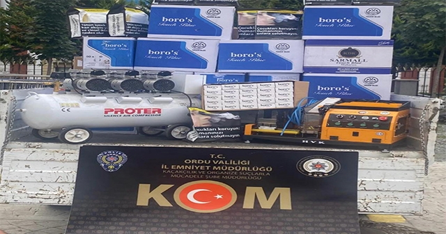 ORDU'DA KAÇAKCILIĞA FIRSAT VERİLMİYOR