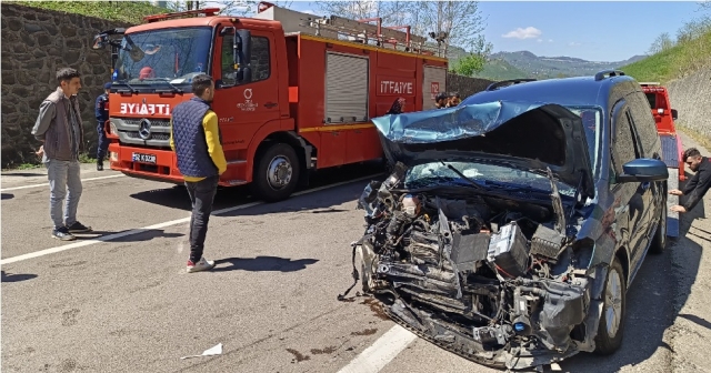 Ordu'da Korkutan Kaza: 5 Yaralı