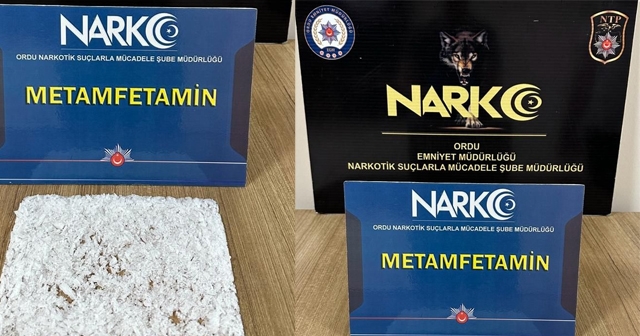 ORDU'DA NARKOTİK OPERASYONU