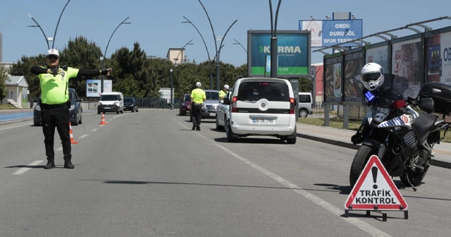 ORDU'DA TRAFİK KURALLARINA UYMAYANLARA CEZA