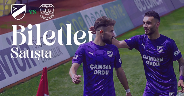 ORDUSPOR 1967; “BİLETLER SATIŞA ÇIKTI!”