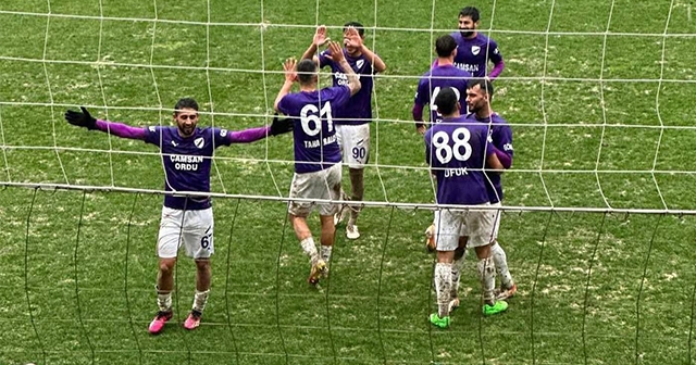 Orduspor 1967 İstanbul’da dört dörtlük!