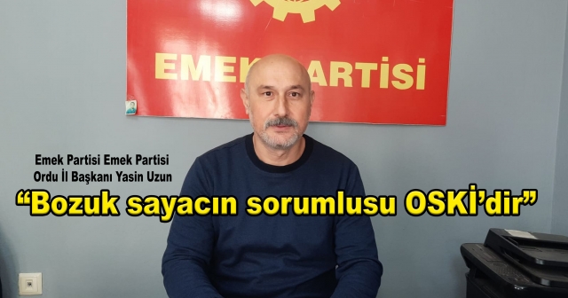 “OSKİ’ye elini veren kolunu kurtaramıyor”