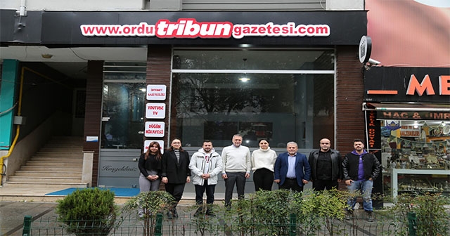 OTSO BAŞKANINDAN TRİBÜN GAZETESİNE ZİYARET