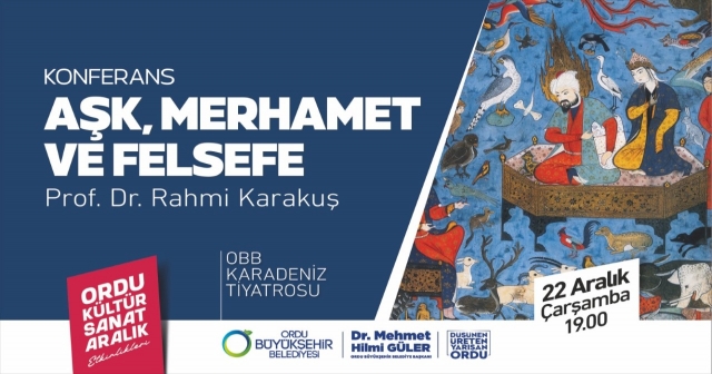 PROF.DR. RAHMİ KARAKUŞ ORDULULARLA BULUŞUYOR