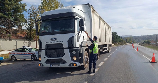 SAMSUN'DA ONLARCA SÜRÜCÜYE CEZA YAĞDI!