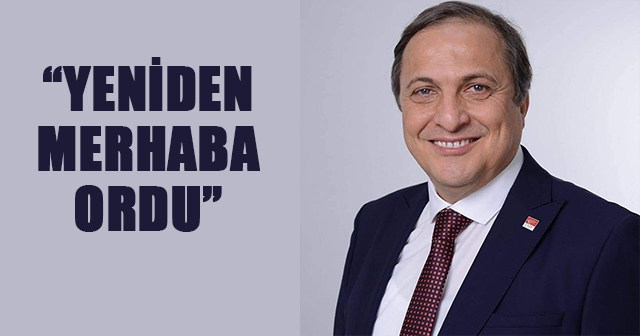 "MERHABA ORDU"