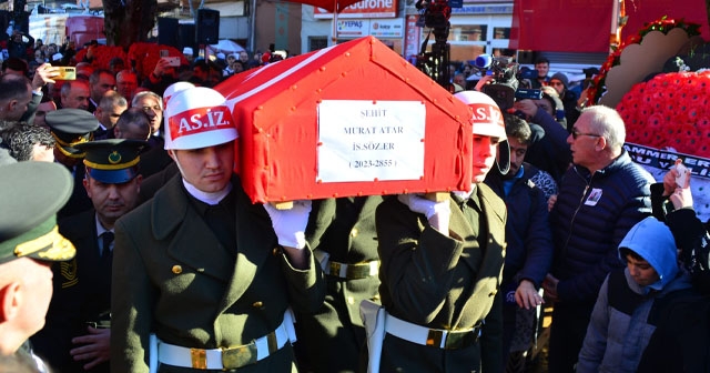 ŞEHİT MURAT ATAR’A SON GÖREV