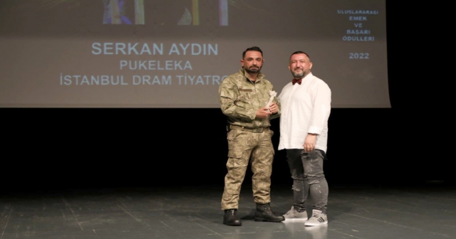 SERKAN  AYDIN'A  ‘ULUSLARARASI BAŞARI ÖDÜLÜ’