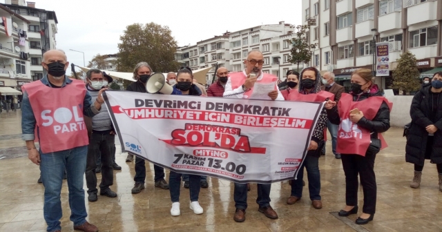 SOL PARTİDEN BİRLEŞELİM ÇAĞRISI