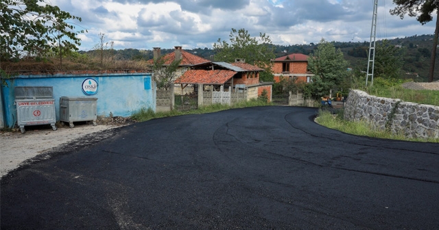 TARİHİ MAHALLEYE SICAK ASFALT KONFORU