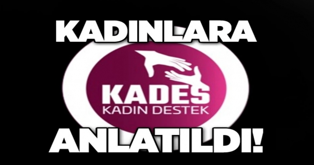 Tarlada Çalışan Kadınlara KADES Anlatıldı